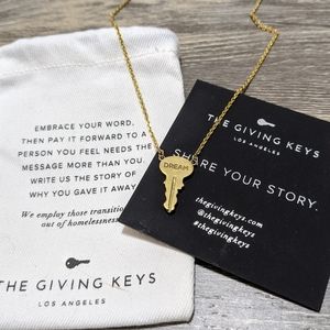 Gold Giving Key "Dream"